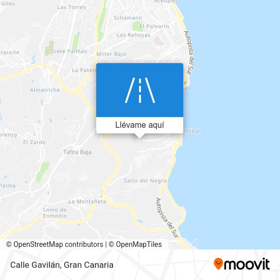 Mapa Calle Gavilán