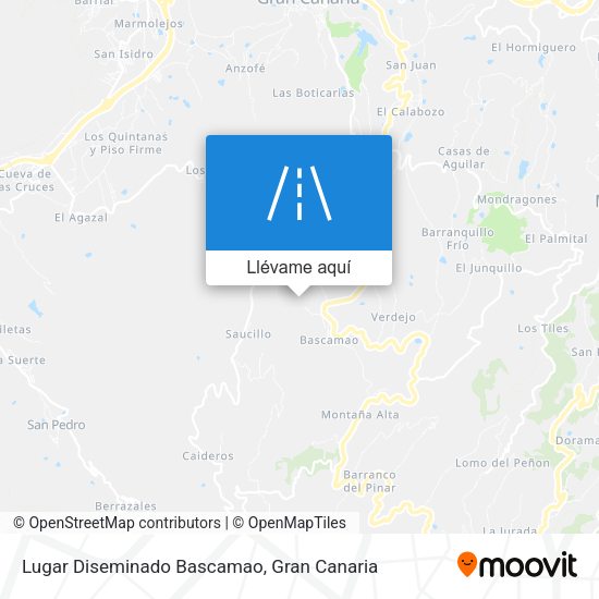 Mapa Lugar Diseminado Bascamao