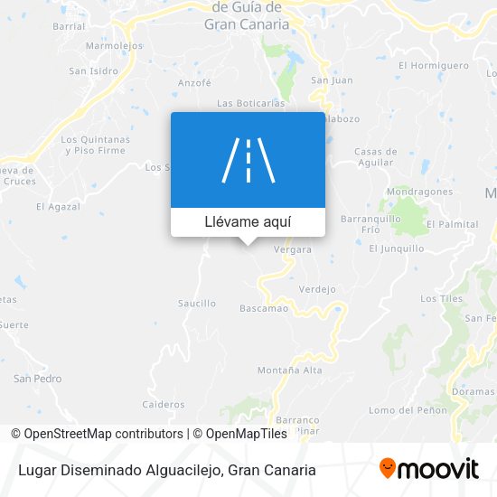 Mapa Lugar Diseminado Alguacilejo