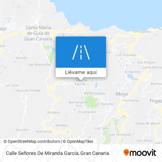 Mapa Calle Señores De Miranda García