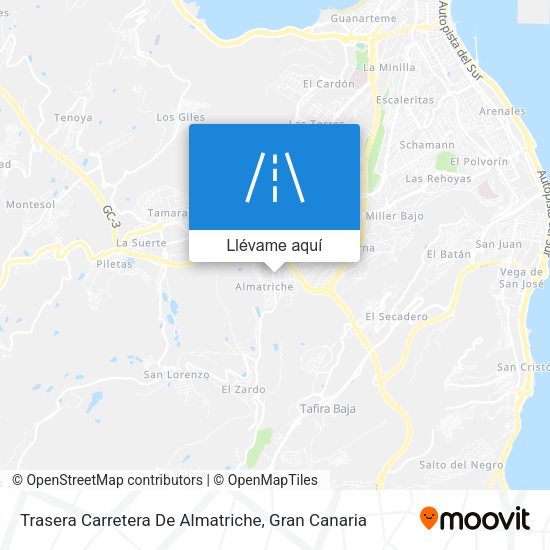 Mapa Trasera Carretera De Almatriche
