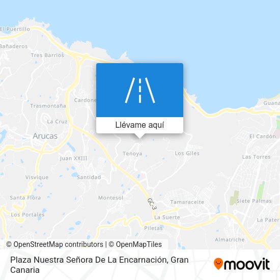 Mapa Plaza Nuestra Señora De La Encarnación