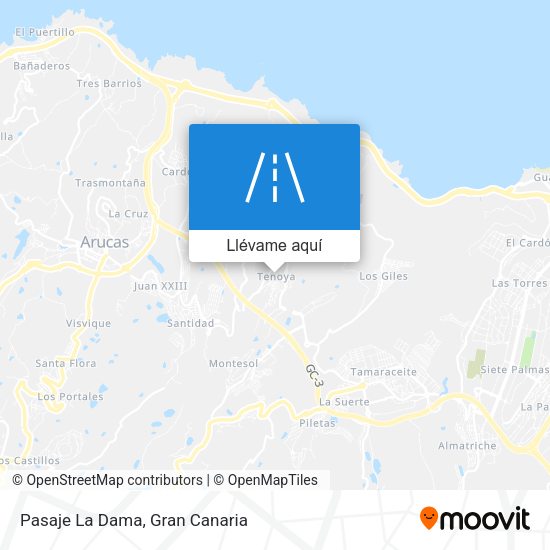 Mapa Pasaje La Dama