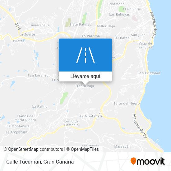 Mapa Calle Tucumán