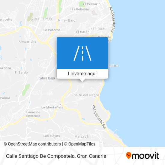 Mapa Calle Santiago De Compostela