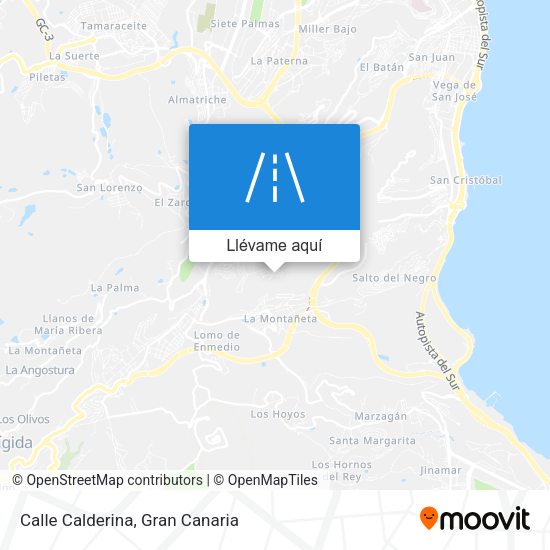 Mapa Calle Calderina