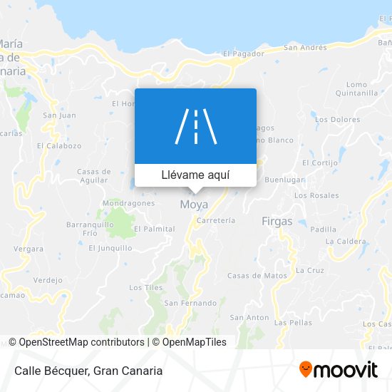 Mapa Calle Bécquer