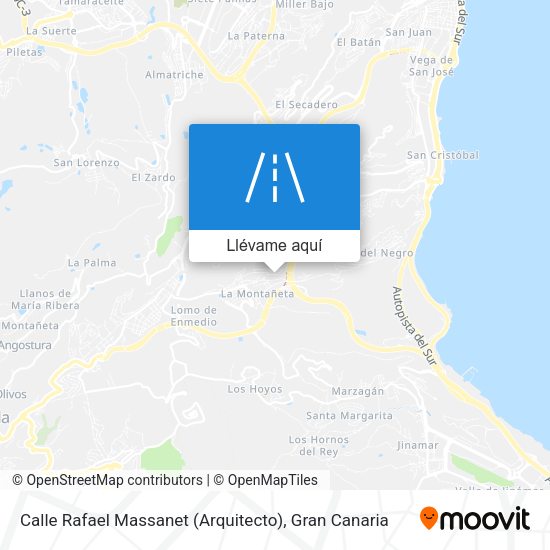 Mapa Calle Rafael Massanet (Arquitecto)