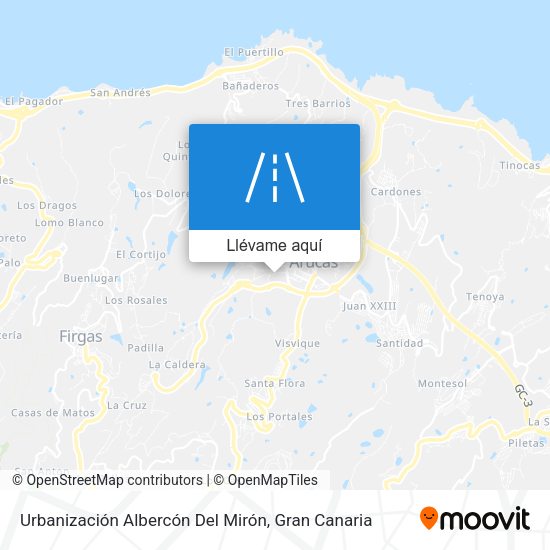 Mapa Urbanización Albercón Del Mirón