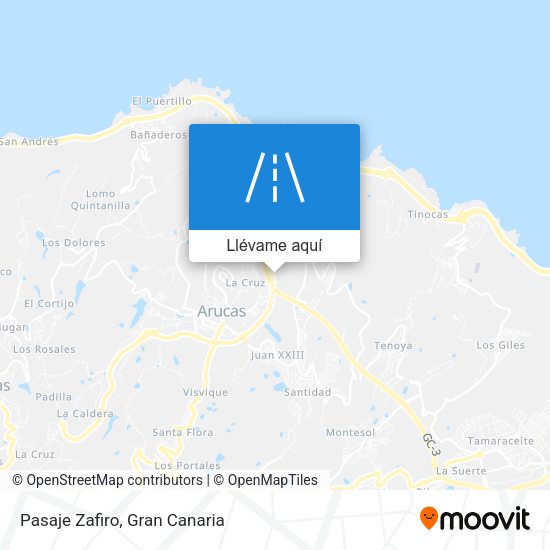 Mapa Pasaje Zafiro