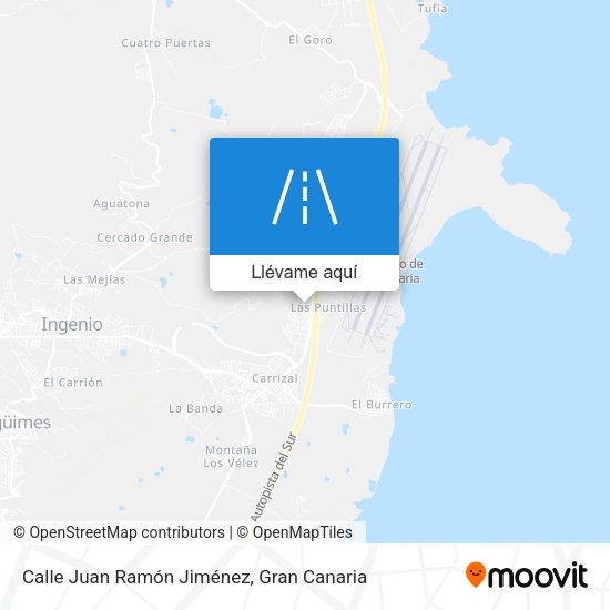 Mapa Calle Juan Ramón Jiménez