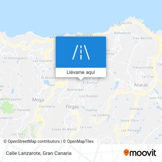 Mapa Calle Lanzarote