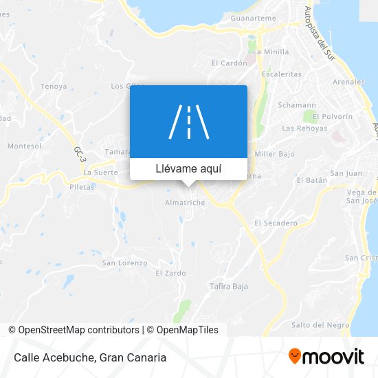 Mapa Calle Acebuche
