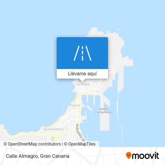 Mapa Calle Almagro