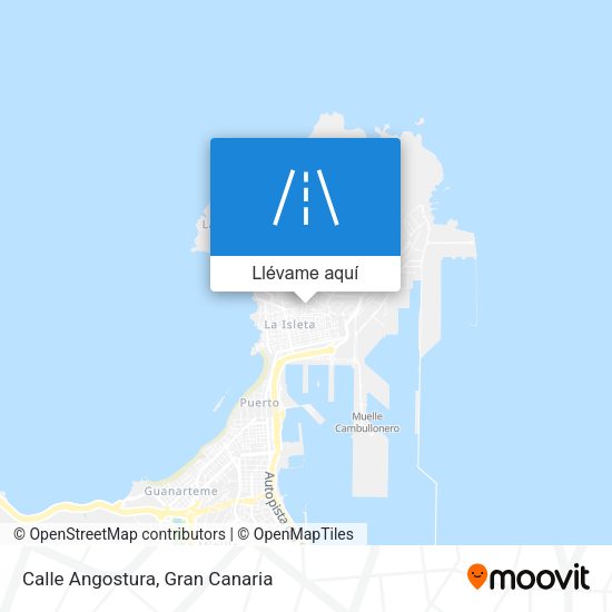 Mapa Calle Angostura