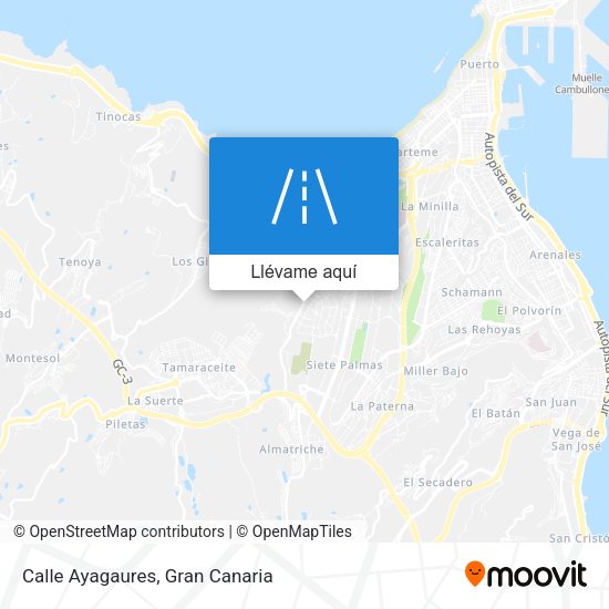 Mapa Calle Ayagaures