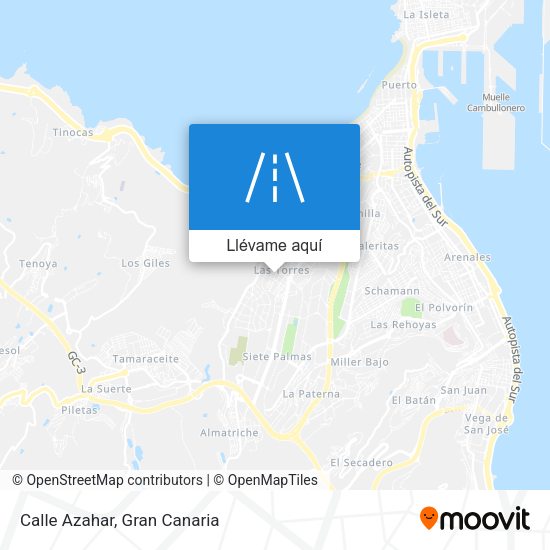 Mapa Calle Azahar