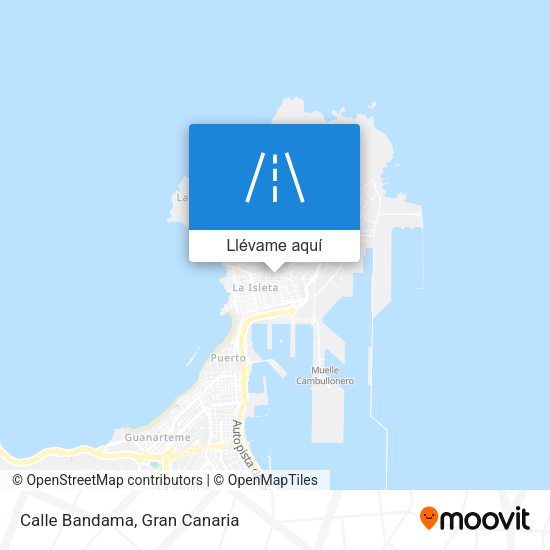 Mapa Calle Bandama