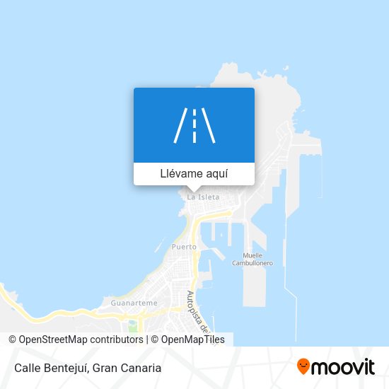 Mapa Calle Bentejuí
