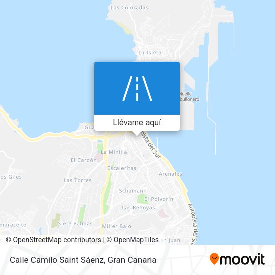 Mapa Calle Camilo Saint Sáenz