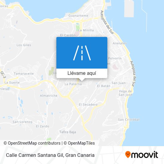 Mapa Calle Carmen Santana Gil