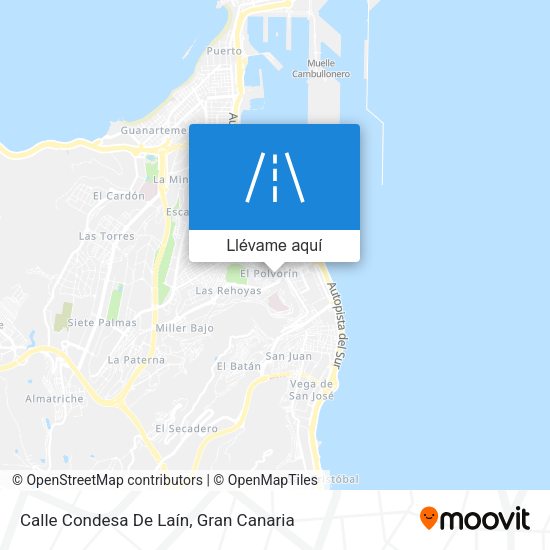 Mapa Calle Condesa De Laín