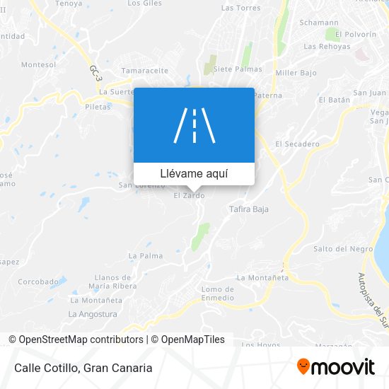 Mapa Calle Cotillo