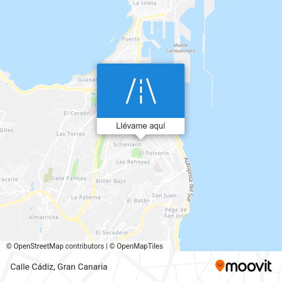 Mapa Calle Cádiz