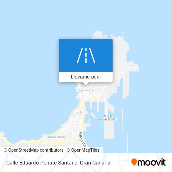 Mapa Calle Eduardo Peñate Santana