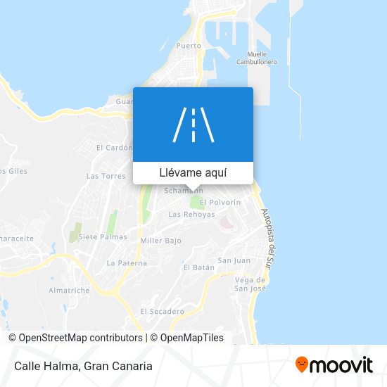 Mapa Calle Halma