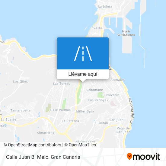 Mapa Calle Juan B. Melo