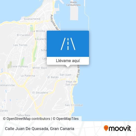 Mapa Calle Juan De Quesada