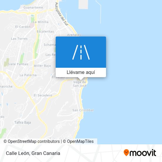 Mapa Calle León