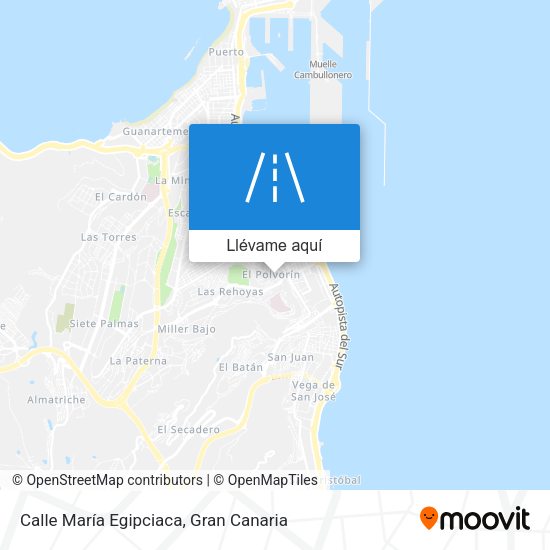 Mapa Calle María Egipciaca