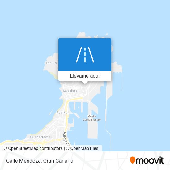 Mapa Calle Mendoza