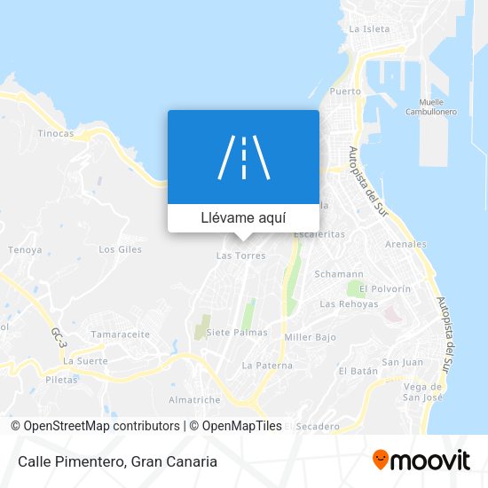 Mapa Calle Pimentero