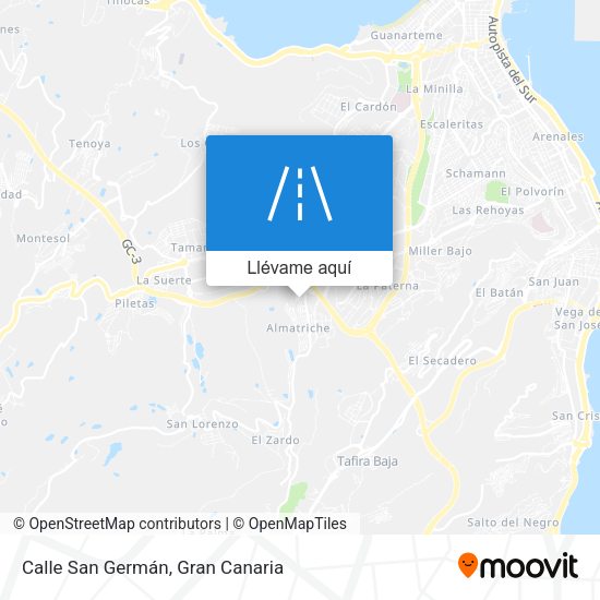 Mapa Calle San Germán