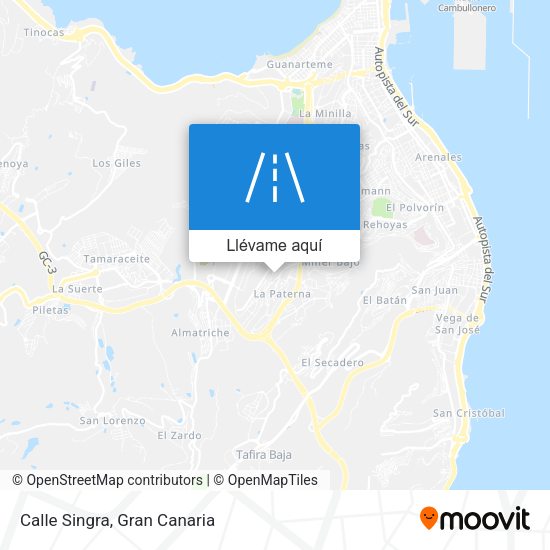 Mapa Calle Singra