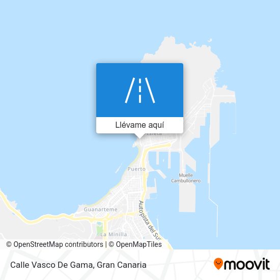 Mapa Calle Vasco De Gama