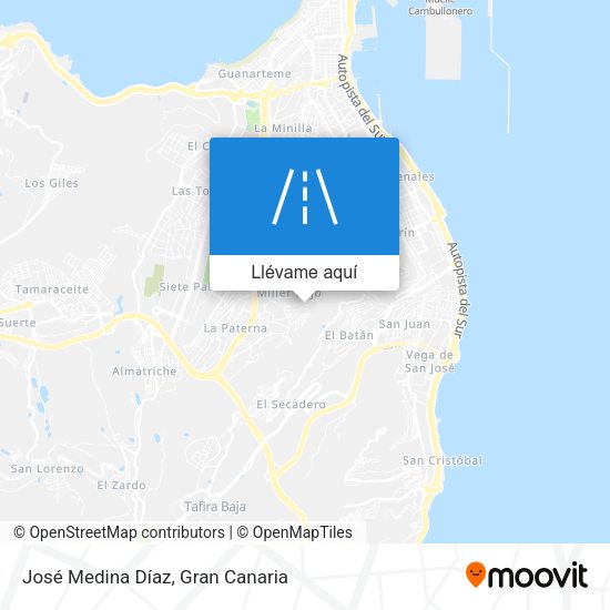 Mapa José Medina Díaz