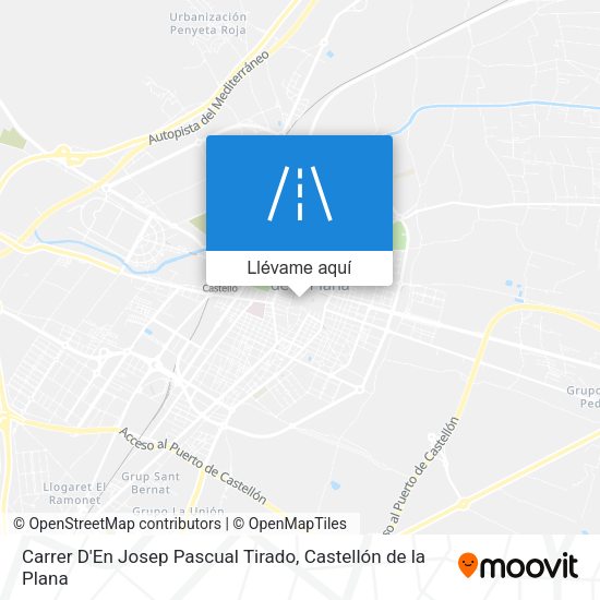 Mapa Carrer D'En Josep Pascual Tirado