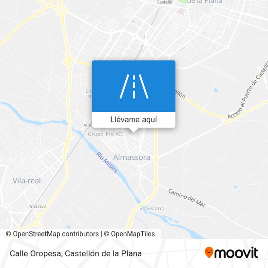 Mapa Calle Oropesa