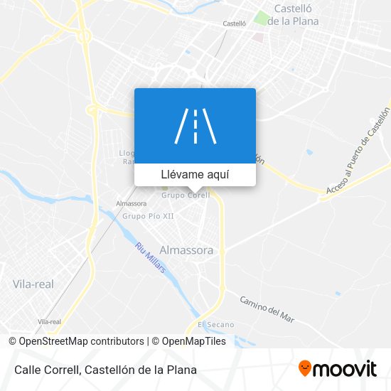 Mapa Calle Correll