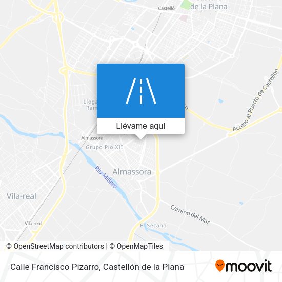 Mapa Calle Francisco Pizarro