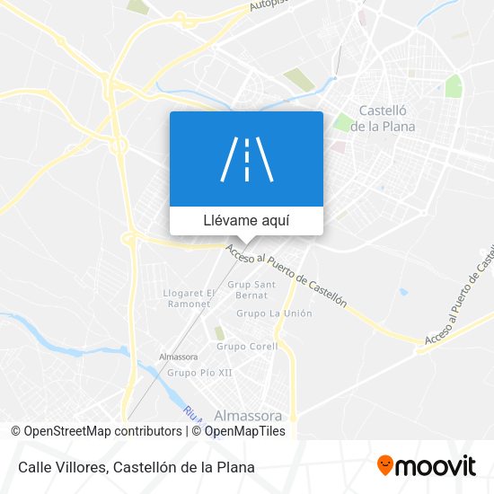 Mapa Calle Villores