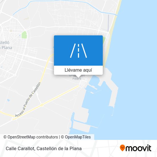 Mapa Calle Carallot