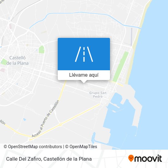 Mapa Calle Del Zafiro