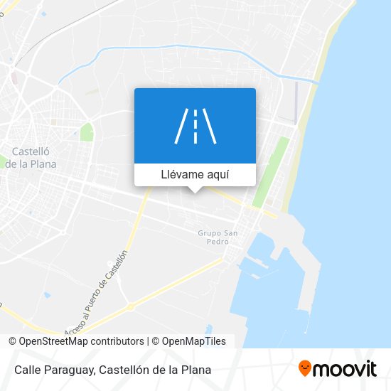 Mapa Calle Paraguay