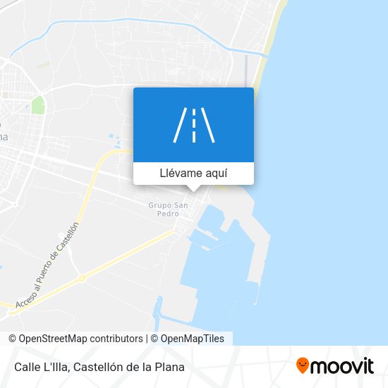 Mapa Calle L'Illa