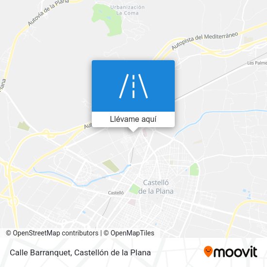 Mapa Calle Barranquet